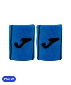 Muñequeras Joma Game Cortas Azul Oscuro (Pack x2)