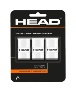 Overgrips Head Padel Pro Perforated Blanco (Pack x3)