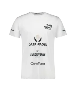 Camiseta Teo Zapata Padel Mi Amor Blanco 2025