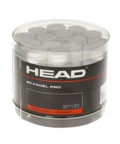 Tambor Overgrips Head Padel Pro Gris (x60)