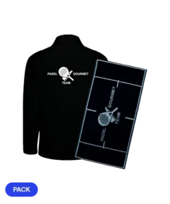 Pack Softshell PPS x Padel Team Gourmet + Toalla