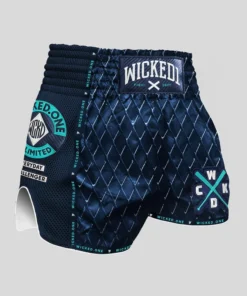 Short de Muay Thaï Wicked One – CAGE Navy