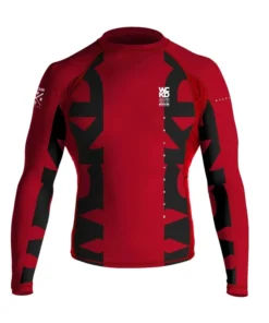Rashguard manches longues Wicked One – WCKD Rouge