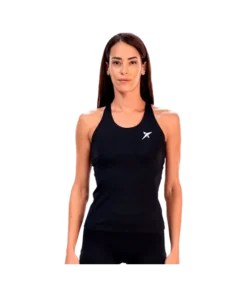 Camiseta Tirantes Drop Shot Perla Negro