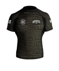 Rashguard manches courtes Wicked One – CAÏMAN Kaki