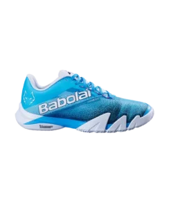 Zapatillas Babolat Jet Premura 2 Cyan Blue/White 2025 J. Lebrón