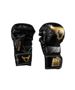 Gants de MMA Grappling RingHorns Charger X Venum – Noir/Or
