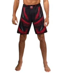 Fightshort Venum Matupa – Noir/Rouge/Argent MMA grappling