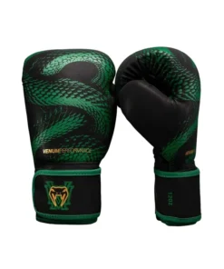 Gants de boxe Venum Matupa sparring & sac- Noir/Vert/Or