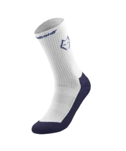 Calcetines Babolat Largos Mid-Calf White/Estate Blue 2025 J. Lebrón