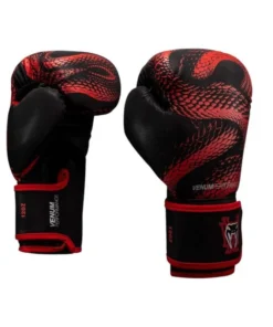 Gants de boxe Venum Matupa noir rouge argent sparring