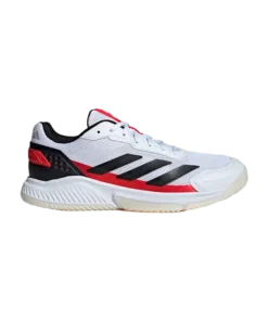 Zapatillas Adidas Courtquick Padel Blanco/Rojo