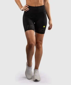 Short de Compression Venum Lazer Pour Femme – Noir/Jaune