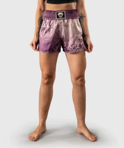 Short de Muay Thai Venum x Kaz – Orchidée sombre