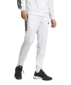 Pantalon Largo Adidas 3S Knit Blanco