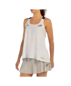 Camiseta Tirantes Bullpadel Agore Mujer Blanco