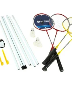 Set Badminton Sufix Raquetas + Plumillas + Red