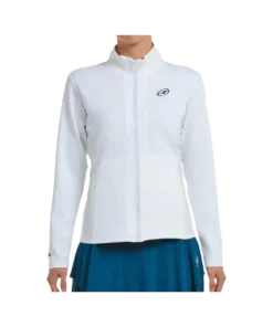 Sudadera Bullpadel Desna Mujer Blanco 2025