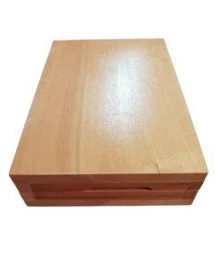 CAJA MADERA TIPO GALVANO 17 X 12 X 4,5 CM