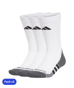 Calcetines Adidas Largos Crew Sock Blanco/Negro 2025