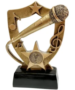 TROFEO MICRÓFONO RS 3228 22 CM