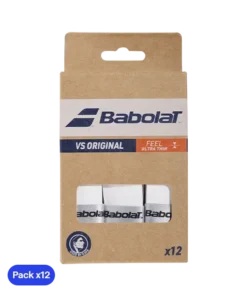 Overgrips Babolat VS Original Liso Blanco (Pack x12)