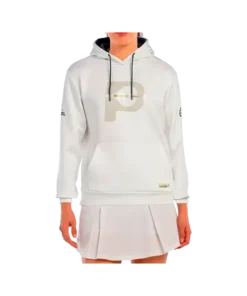 Sudadera Bullpadel Aerea Mujer Blanco 2025 Premier Padel