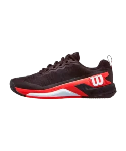 Zapatillas Wilson Rush Pro 4.5 Clay Black/Infrared/White 2025