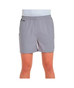 Pantalón Corto Bullpadel Muinos Gris 2025