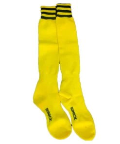 MEDIAS FUTBOL RUNICK RAYAS ADULTO AMARILLO/NEGRO