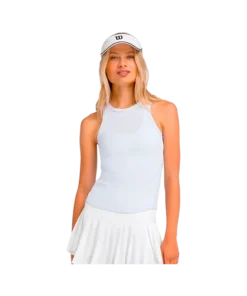 Camiseta Tirantes Wilson Fieldhouse Lite Mujer Blanco 2025