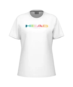 Camiseta Head Rainbow Mujer Blanco