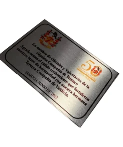 CAMBIO A PLACA SUBLIMADA FULL COLOR