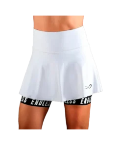 Falda Endless Chill Blanca 2025