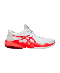 Zapatillas Asics Court FF 3 Novak Clay White/Electric Red 2025