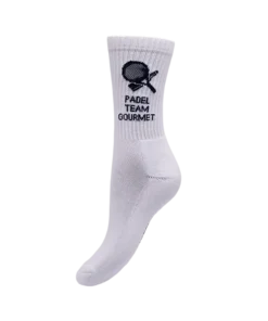 Calcetines PadelPROShop Padel Team Gourmet Blanco 2025