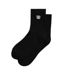 Calcetines Wilson Quarter Top Bright Black 2025
