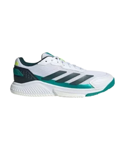 Zapatillas Adidas Courtquick Padel M Blanco/Verde 2025