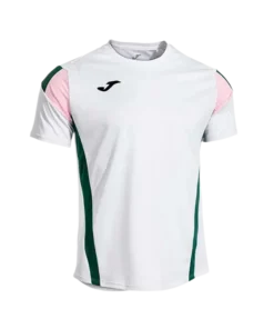 Camiseta Joma Montreal Blanco/Verde/Rosa 2025
