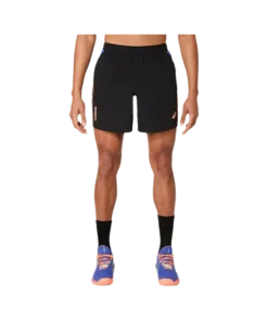 Pantalón Corto Asics Court 7in Negro/Azul