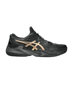 Zapatillas Asics Court FF 3 Novak Clay Night Energy Black/Prism Gold 2025
