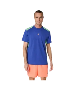 Camiseta Asics Padel Court SS Dark Cobalt/Menthol 2025
