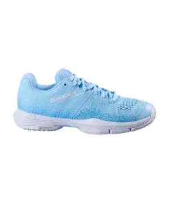 Zapatillas Babolat Sensa Sky Blue/Tigerlily Mujer