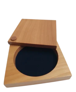 CAJA MADERA PARA MEDALLA DE 7CM