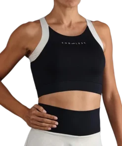Top Endless Crop Black Golden 2025