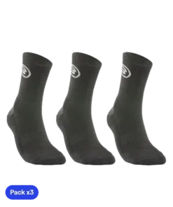 Calcetines Bullpadel BP252 Negros