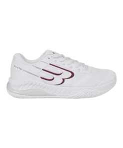 Zapatillas Bullpadel Elite 25I Mujer Blanco/Granate 2025