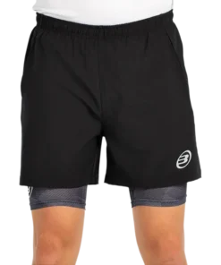 Pantalon Bullpadel Manzan Negro 2025