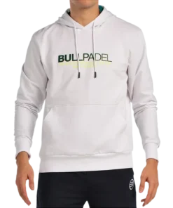 Sudadera Bullpadel Boyen Blanco 2025