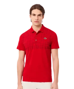 Polo Lacoste Tennis x Novak Djokovic Rojo 2025